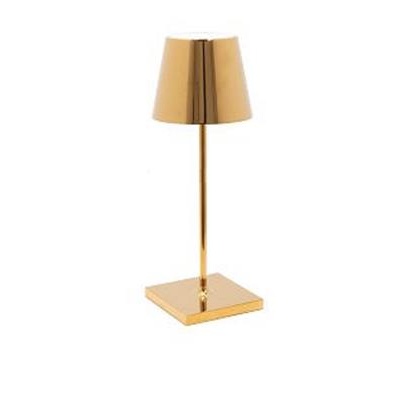 Tafellamp Led 30.0cm Poldina gold glossy