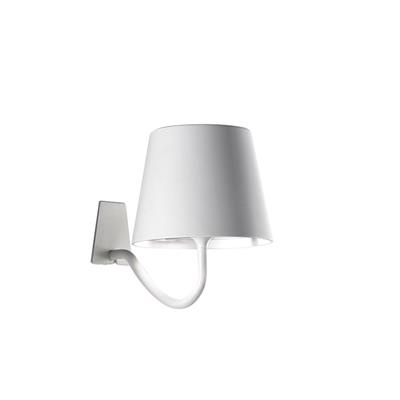 Hanglamp 14.0cm Poldina Wall white