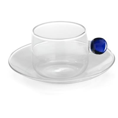 Kop met Schotel 12.0cl Bilia blue