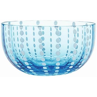 Kom 11.5cm Perle acquamarine