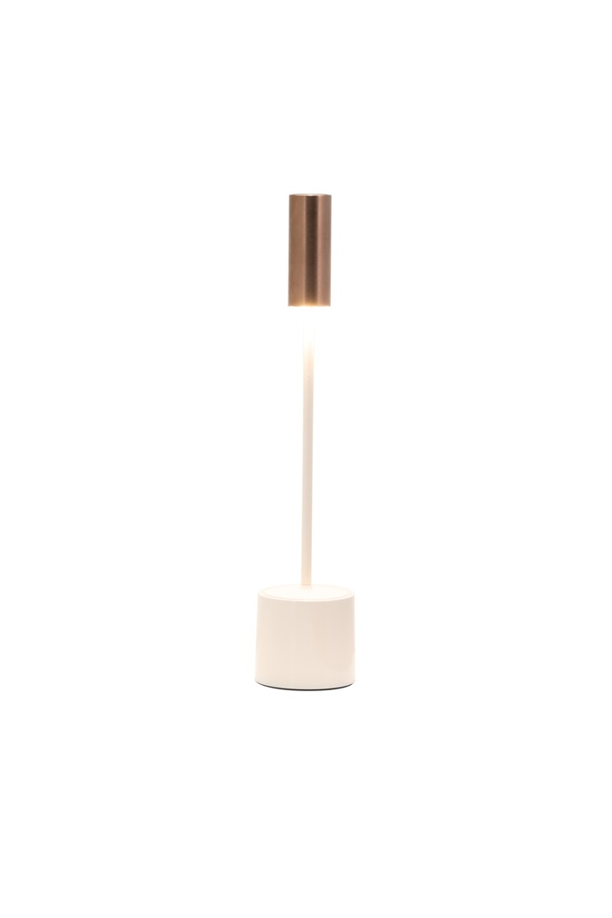 Tafellamp Led 28.6cm Carolina Ivory En bronze
