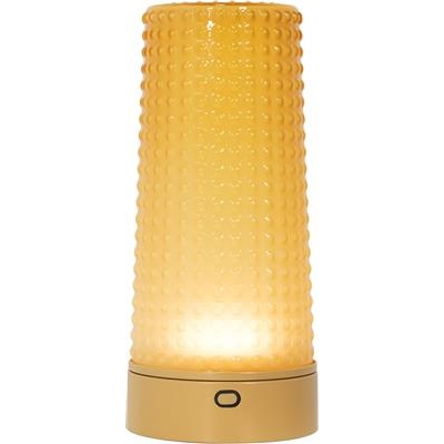 Tafellamp Led 20.7cm Soffio matt gold amber
