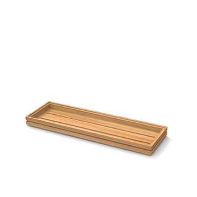 Houten tray 2/4GN (h)4.0cm oak Flow