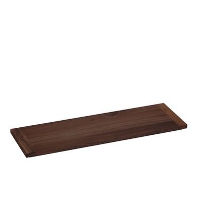 Houten tray 2/4GN walnut Plinth Flow