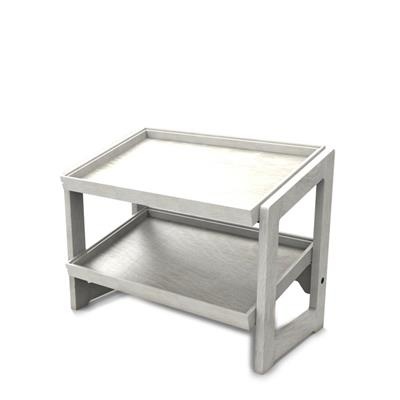 Buffetstandaard Double 1/1GN white Flow
