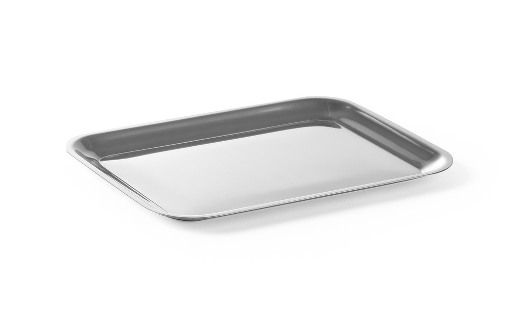 Vitrineschotel 15.5x20.5cm RVS
