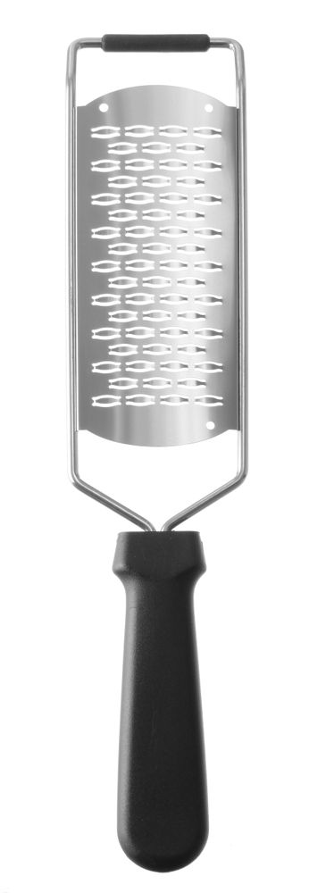 Rasp RVS met zwarte greep