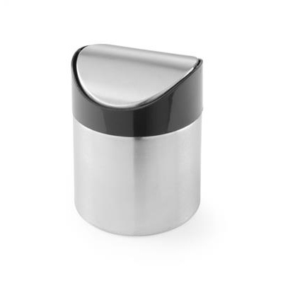 Tafelafvalbakje 9.5cm hendi RVS/zwart