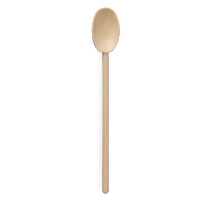 Pollepel 38.5cm rond kunstof bruin