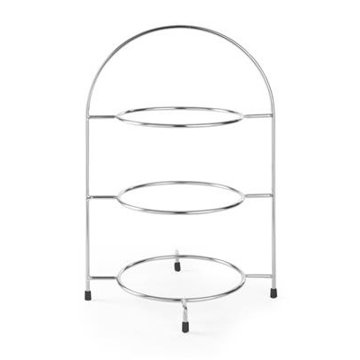 Etagere 3-dlg 29x20x(h)44cm verchr.