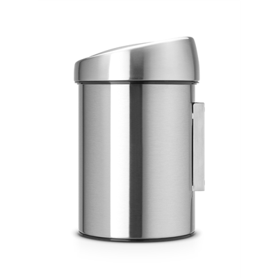 Prullenbak 3.0l wand NewIcon Brabantia matt steel