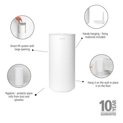 Toiletrolhouder mindset Brabantia white