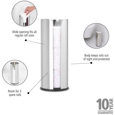 Toiletrolhouder renew Brabantia steel