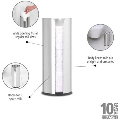 Toiletrolhouder renew Brabantia matt steel