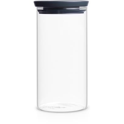 Voorraadbus rond 1.1l Brabantia dark grey