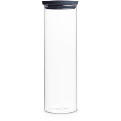 Voorraadbus rond 1.9l Brabantia dark grey