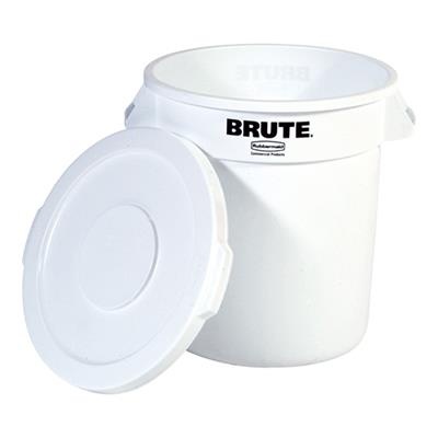 Voedselcontainer 76.0l wit rond rubbermaid