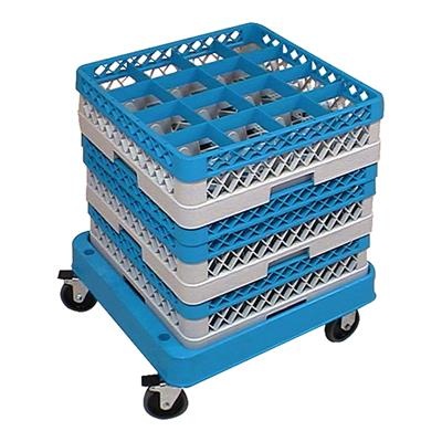 Trolley ten behoeve van vaatwaskorf 50x50