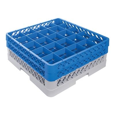 Voetglazenkorf 25 compartimenten (h)18.0x50.0x50.0cm