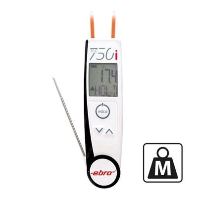 Kernthermometer digitaal geijkt -50° tot 250°c
