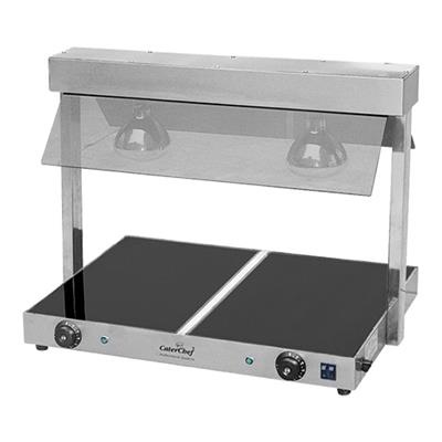 Warmhoudplaat 2/1gnmet warmhoudbrug 800w