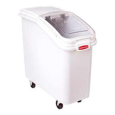 Voorraadcontainer 79.0l wit verrijdbaar