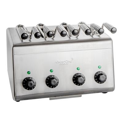 Tosti apparaat 38.0x31.0cm(h)29.0cm inclusief 4 tangen