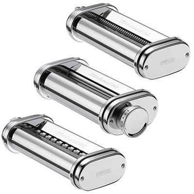 Set van 3 pastarollers RVS kitchenaid