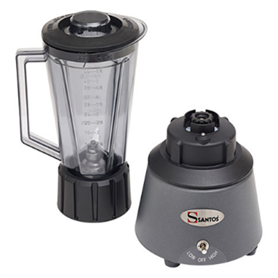 Blender 1.25l beker polycarbonaat santos