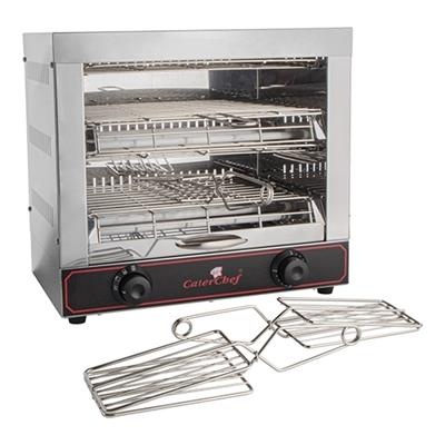 Tosti apparaat 44.0x30.0cm(h)40.0cm inclusief 6 tangen