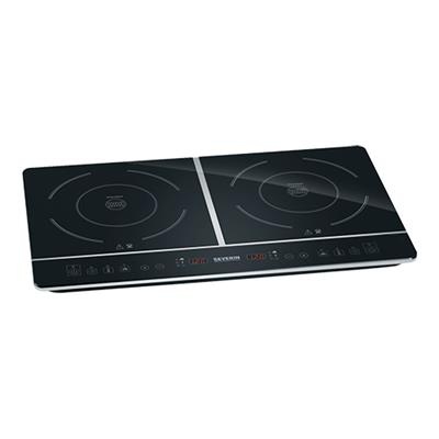 Inductiekookplaat 2 zones 59.0x35.5cm(h)4.8cm