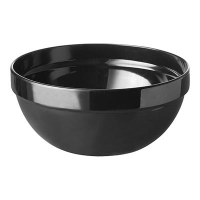 Schaal rond 12.0cm 25.0cl melamine zwart