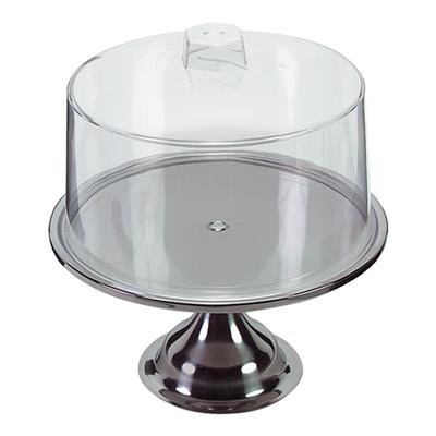 Taartstandaard incl.kunstof stolp 34.0cm(h)37.0cm