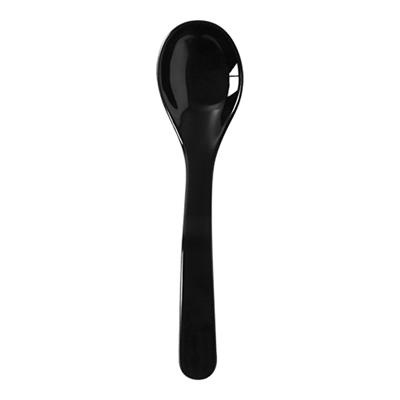 Saladelepel 23.5cm zwart melamine