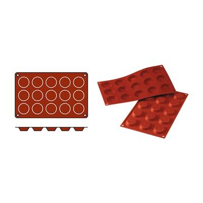 Bakmat 1/3GN type d mini tarteletta 4.5x1.0cm