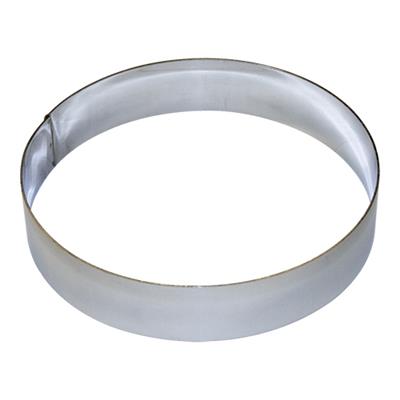 Taartring 18.0cm RVS