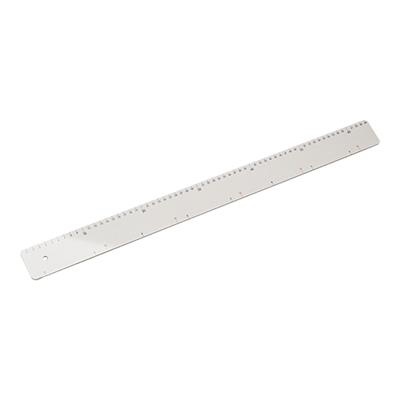 Deeglineaal 64.0cm wit polystyreen