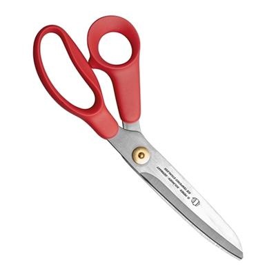 Keukenschaar 26.0cm rood RVS