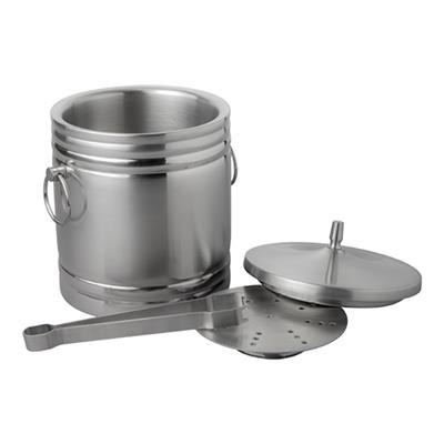 Ijsblokjesemmer 2.0l16.0x22.0cm dubbelewand RVS
