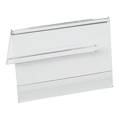 Menustandaard 10.0x6.7x(h)7.5cm plexiglas