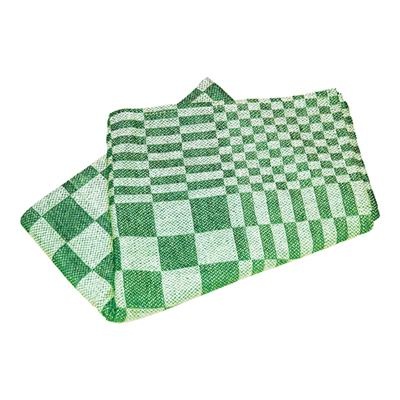 Keukendoek (thee) katoen 65x65cm groen