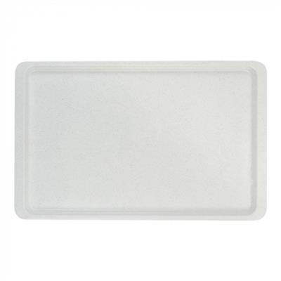 Dienblad rechthoek 1/1GN wit gespikkeld