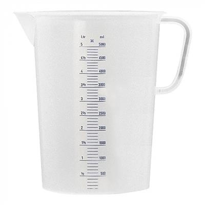 Maatbeker 0.5l kunststof