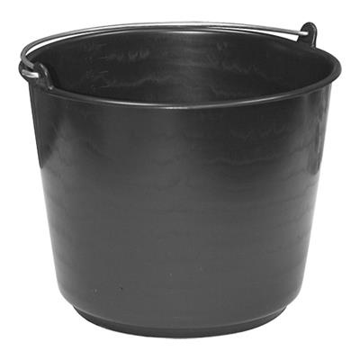 Emmer 12l zwart
