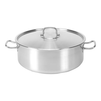 Kookpan lg 30.0cm 8.4l (h)12.5cm RVS