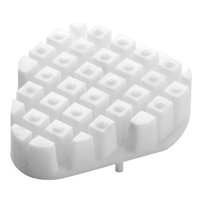 Inzet drukstuk 10x10/20mm ten behoeve van frietsnijder