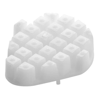 Inzet drukstuk 13x13mm ten behoeve van frietsnijder