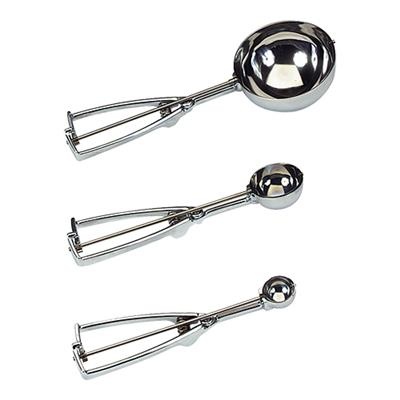 Ijsportioneerlepel 1/8l RVS