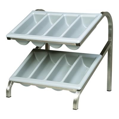 Bestekuitgifte unit voor buffet 1/1GN(h)58.0cm