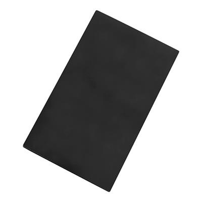 Snijplank 50.0x30.0cm(h)1.5cm zwart zonder geul